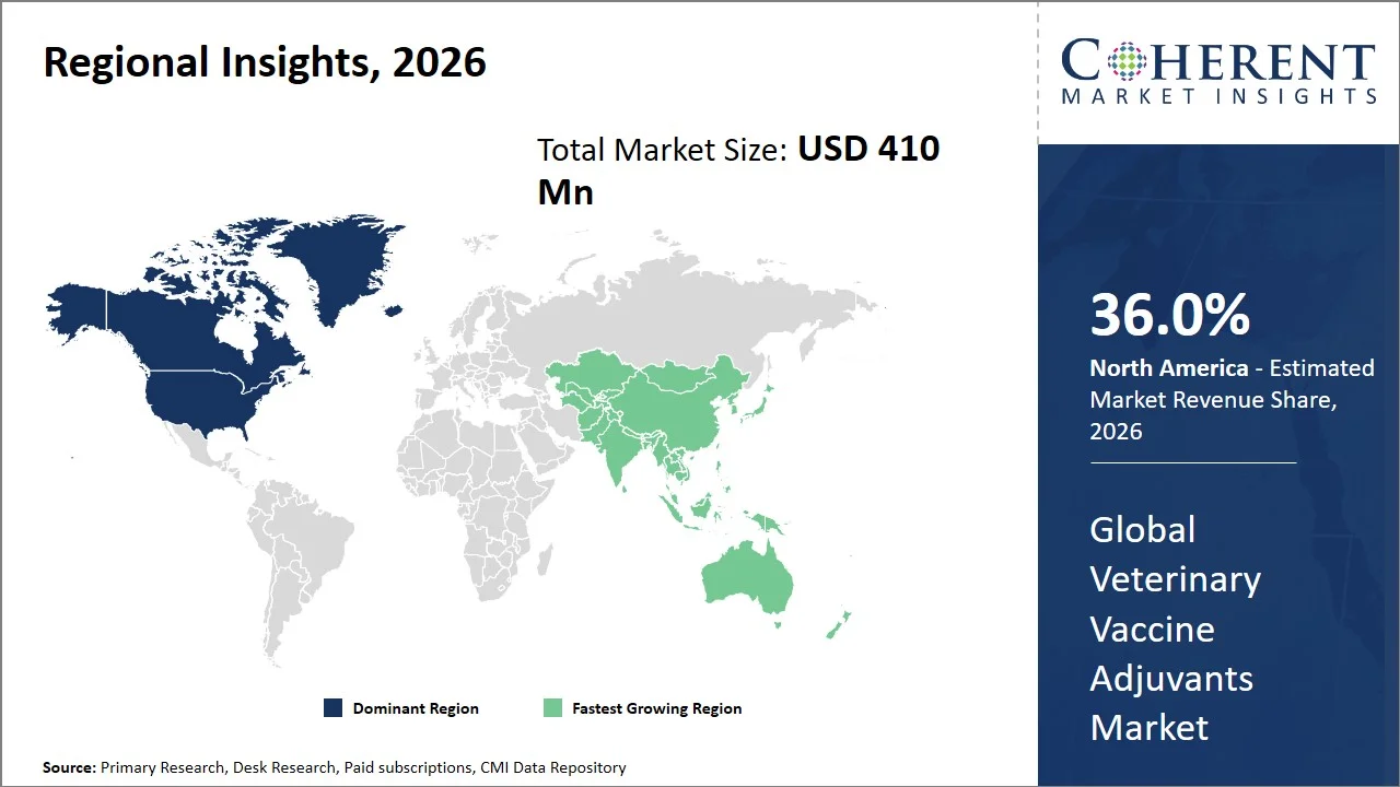 Veterinary Vaccine Adjuvants Market By Regional Insights Veterinary Vaccine Adjuvants Market By Regional Insights